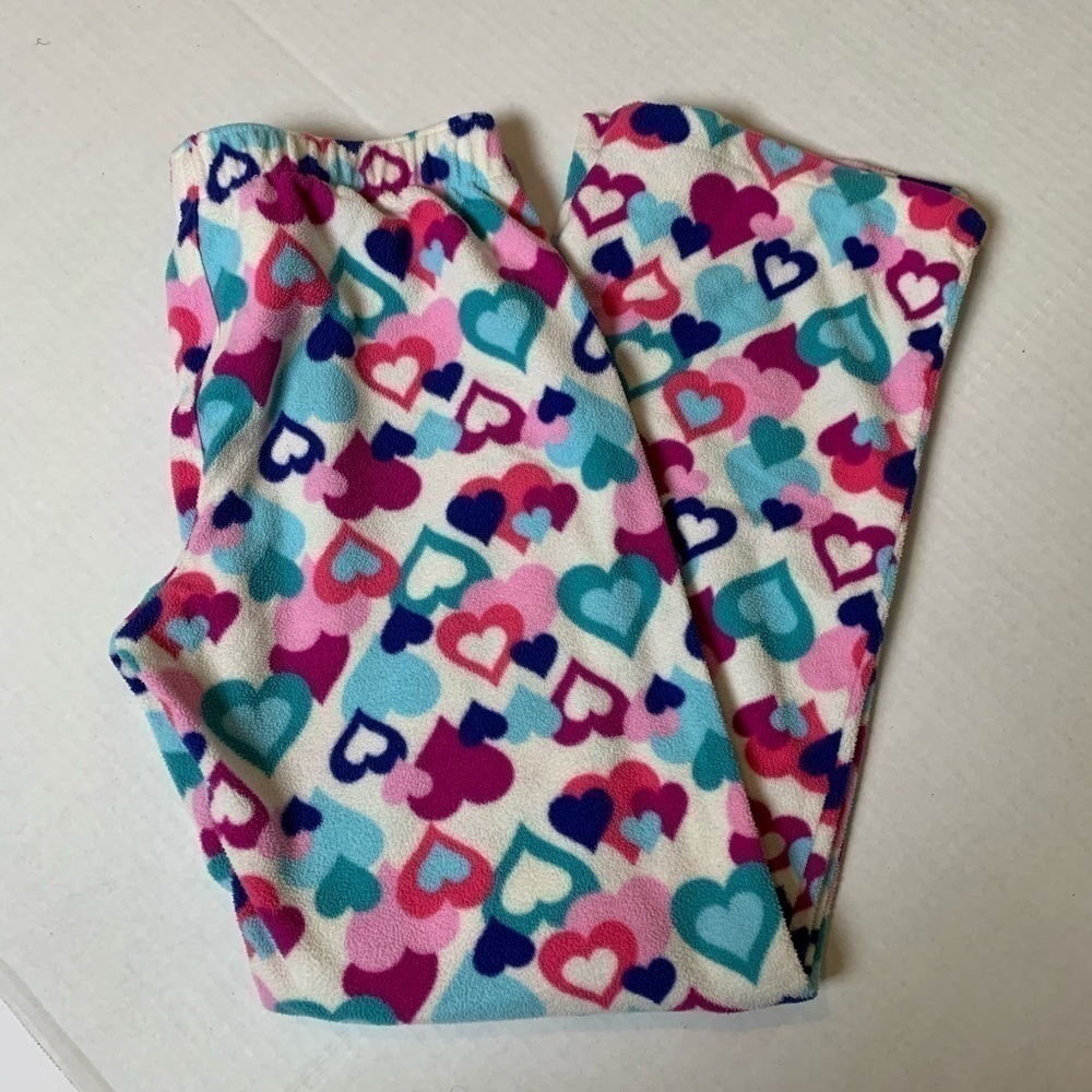 Kids Old Navy Heart Pajamas Pants XL